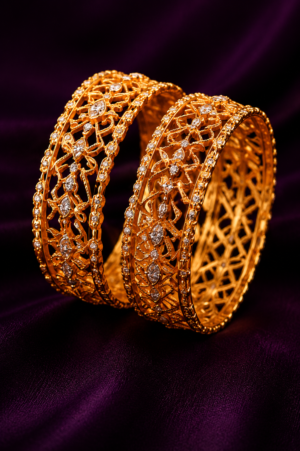Royal Antique Gold Bangles